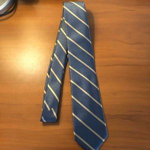 Nautica Blue Striped Dress Tie